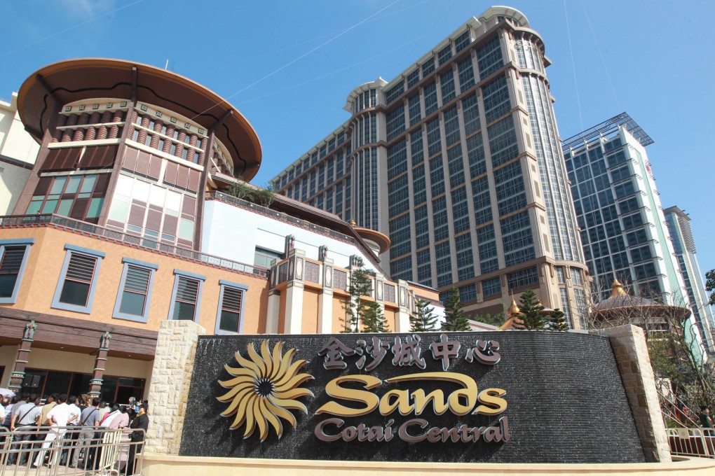 Sands China is feeling the effects of the mainland anti-corruption drive, with a sharp slowdown in mass gaming last month. Photo: Dickson Lee