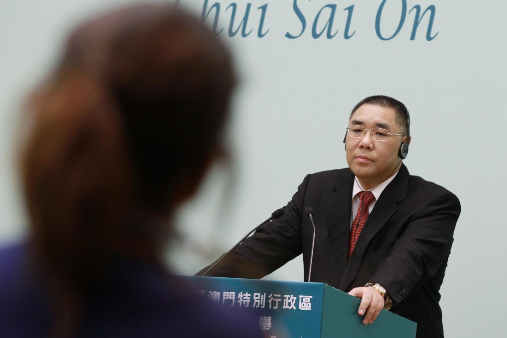 Dr Fernando Chui Sai-on is seeking a second term unopposed.
