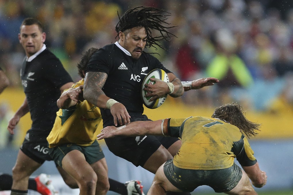 All Black Ma'a Nonu was to have a scan on an injured shoulder on his return to New Zealand. Photo: AP