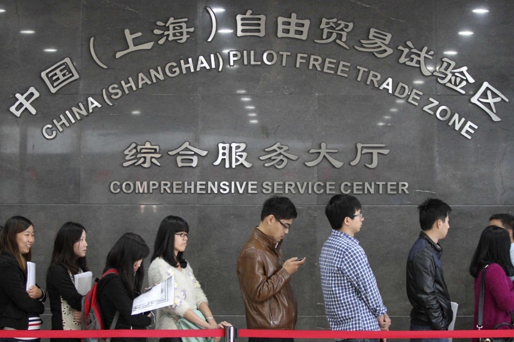 The launch of the Shanghai free trade zone gave SMEs more opportunities to upgrade their industrial structures. Photo: Reuters