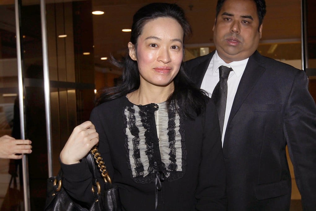 Florence Tsang won a HK$1.22 billion divorce settlement, although the sum was later reduced to HK$411 million. Photo: Edward Wong