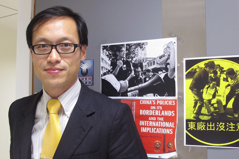Bill Chou's suspension and the imminent loss of his job have focused attention on academic freedom in Macau. Photo: Raquel Carvalho