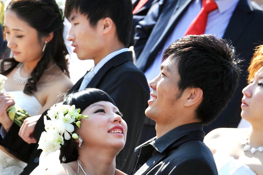 The marriage registry office in Xian says it launched the limit of 15 divorce registrations per day to give couples more time to 'think again'. Photo: AFP