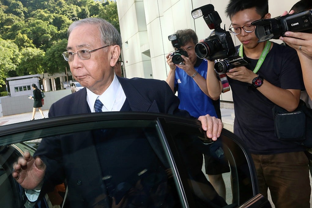 Rafael Hui Si-yan faces eight charges related to bribery and misconduct in public office. Photo: David Wong