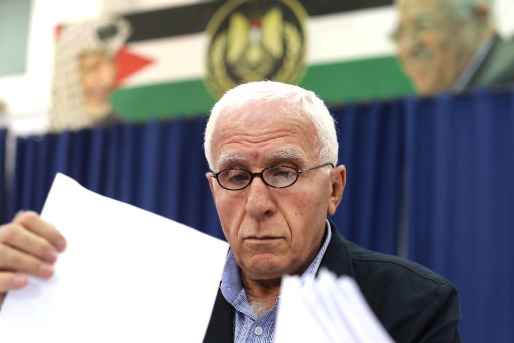 Azzam al-Ahmad, senior leader of President Mahmoud Abbas' mainstream Fatah movement, said in Cairo that there had been "no progress on any point" in talks aimed at resolving the conflict. Photo: AFP