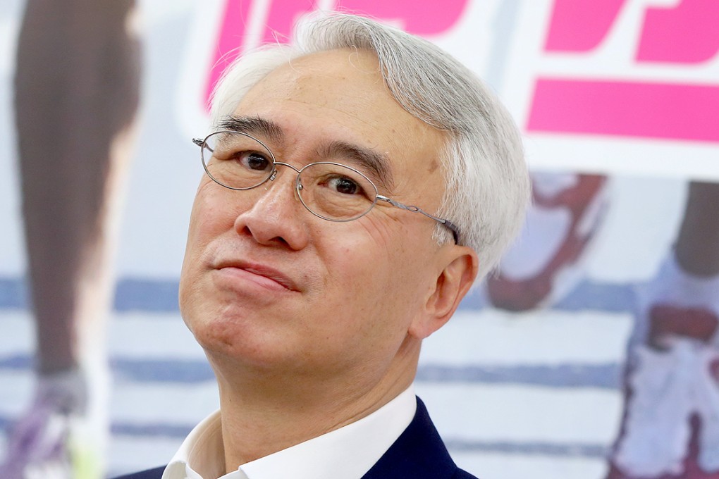 Robert Chow Yung, spokesman for the Alliance for Peace and Democracy, which organised  Sunday's rally. Photo: Sam Tsang