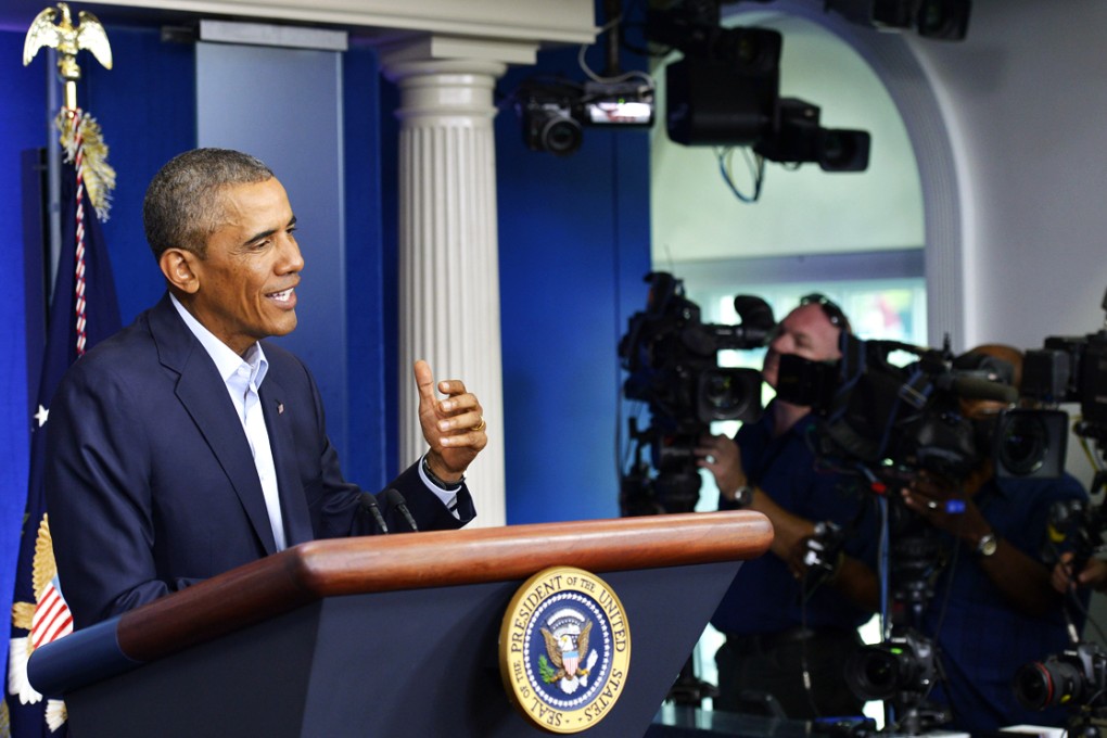 Obama on Monday vowed to pursue a long-term strategy to turn the tide against the Islamic State. Photo: Xinhua