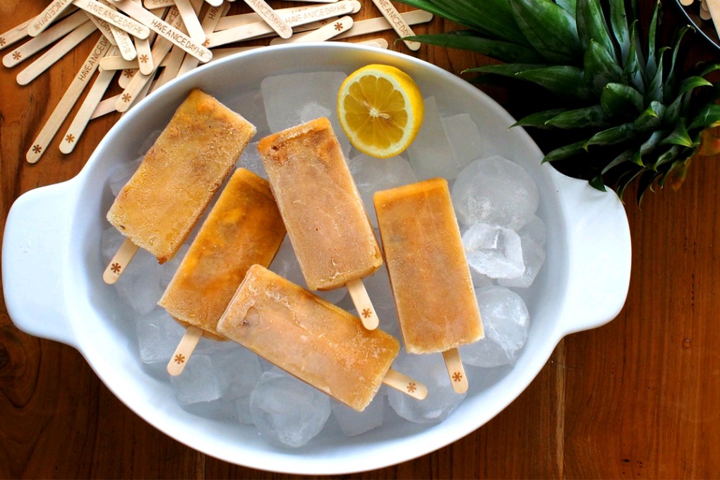 N*ice Pops’ Gosling’s rum with caramel and burnt pineapple. Photos: Antony Dickson, Nora Tam, Bruce Yan