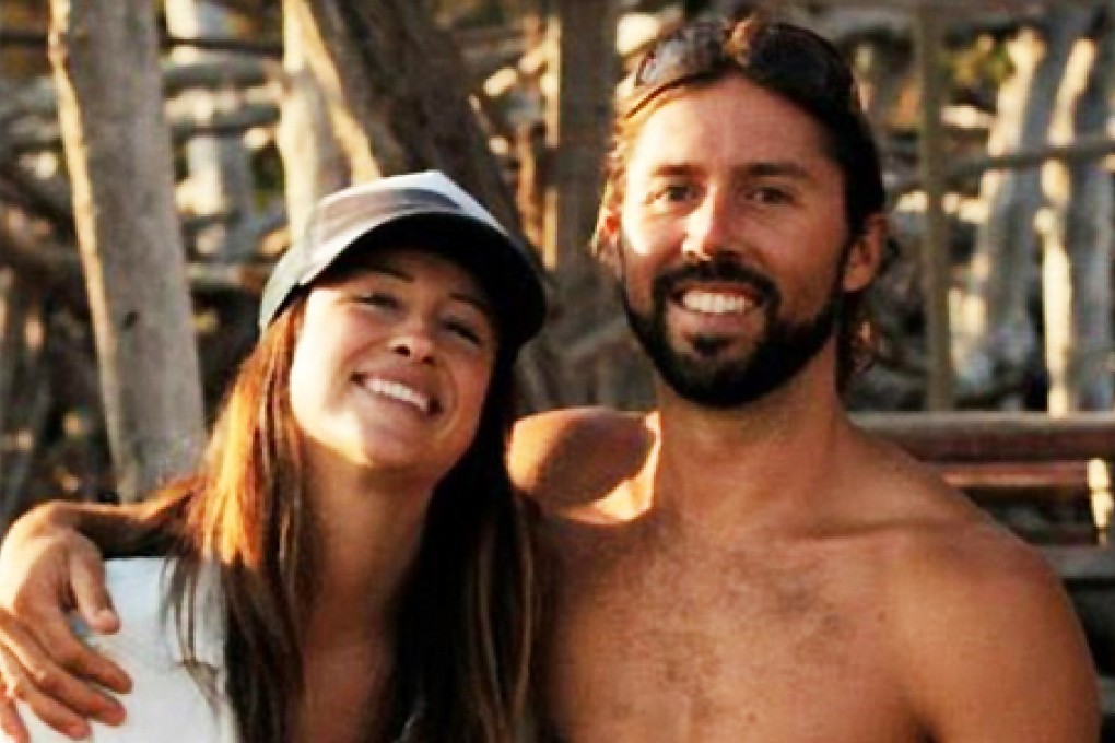 Brad Parker and his fiancée. Photo: Screenshot via Facebook