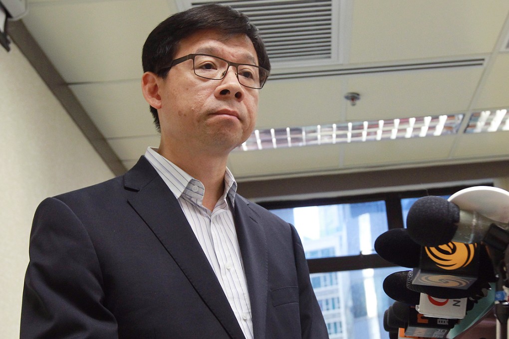 Centre for Health Protection controller Dr Leung Ting-hung stressed that while the possibility of a large-scale outbreak occurring in Hong Kong was "highly unlikely", there was a risk of Ebola reaching the city. Photo: Edward Wong