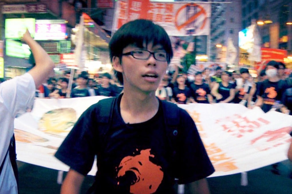 17-year-old Joshua Wong Chi-fung