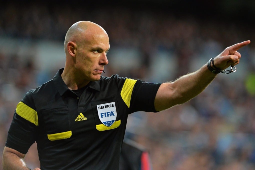 English referee Howard Webb was spot-on for most of the time. Photo: EPA