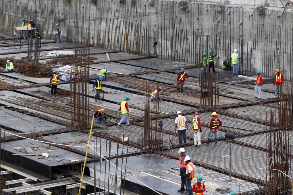 Some Chinese nationals were illegally employed as construction workers. Photo: Reuters
