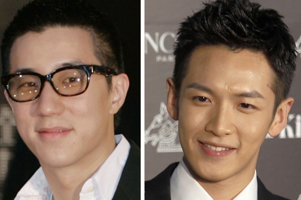 Jaycee Chan (left) and Ko Chen-tung could face prison terms after being caught with drugs. Photo: Reuters