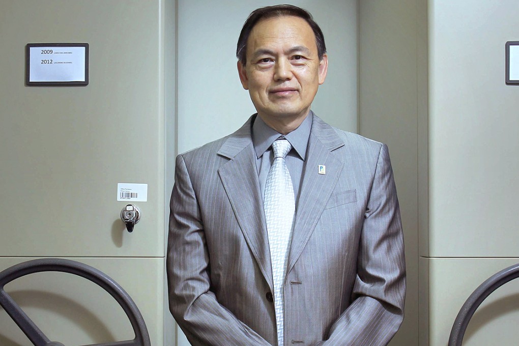 Privacy commissioner Allan Chiang said he had received a letter from Greg So "expressing disappointment" over the report and complaining his Commerce and Economic Development Bureau had not been consulted before it was released. Photo: May Tse