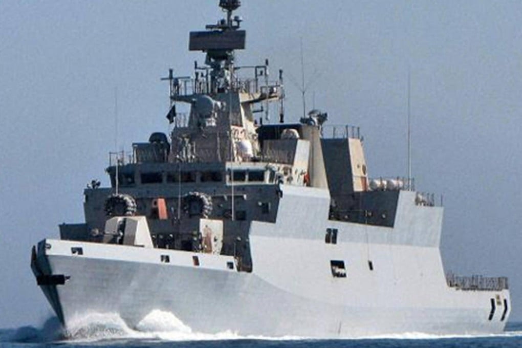 India's INS Kamorta can carry helicopters. Photo: SMP