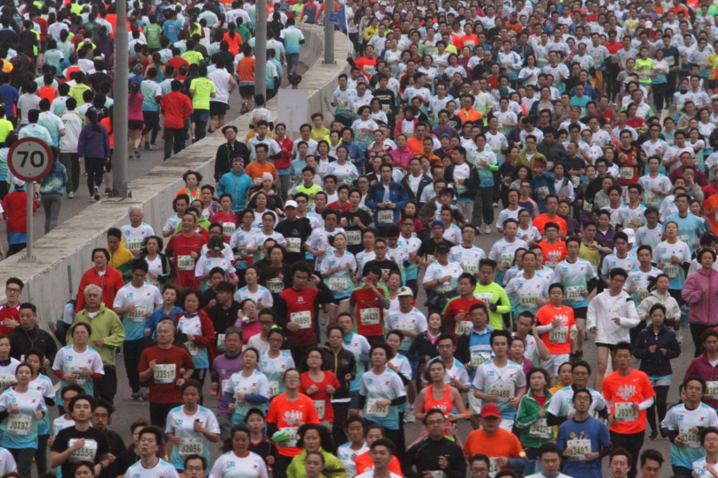 The Hong Kong Marathon has been brought forward from February to January 25, when cooler conditions should prevail. Photo: Felix Wong