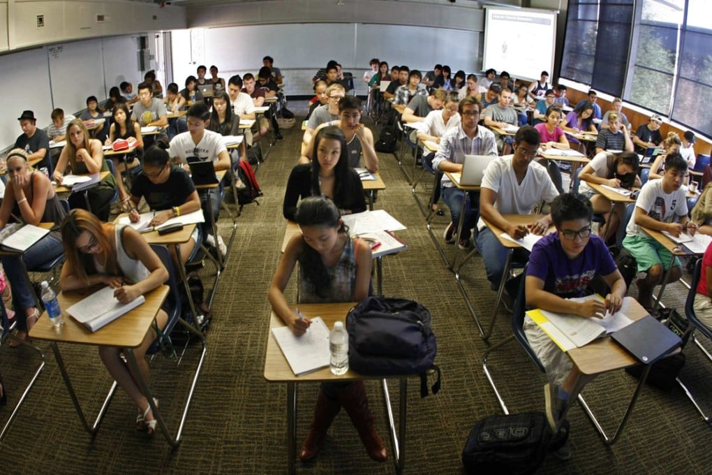 In high school and university classrooms across the United States, students adapt to a difficult job market by choosing more quantitative disciplines.