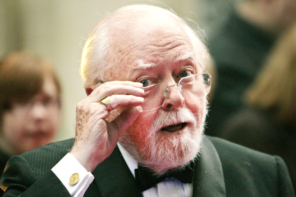 British actor and director Richard Attenborough seen at the Galaxy British Book Awards in London in 2008. Photo: AP