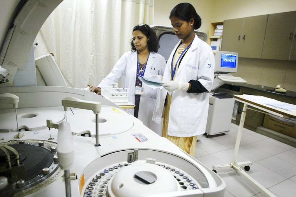 Private companies dominate India's health care system, while government hospitals are overcrowded and lack the resources to cater to growing demand.