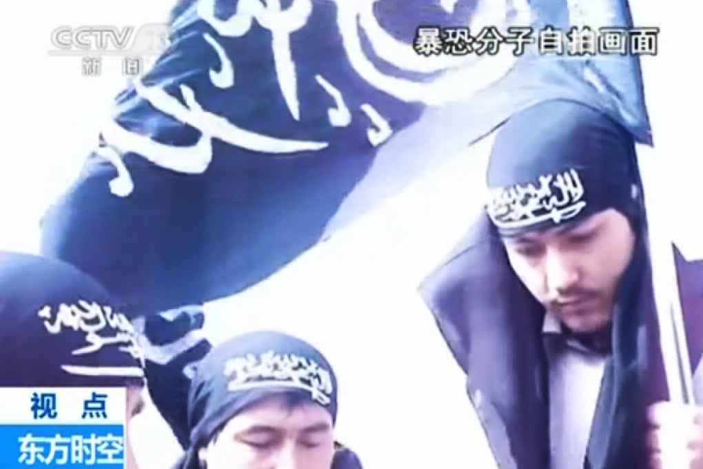 The footage showed a man named as Usmen Hasan leading a swearing-in ceremony on a hill in Urumqi, Xinjiang, before the group launched a "jihad".