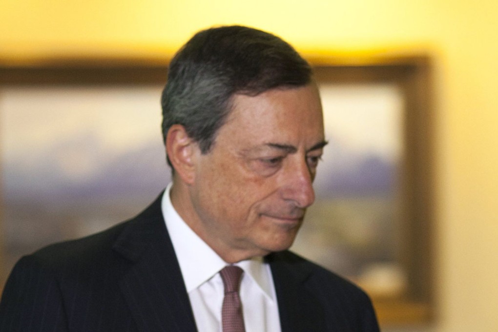 Mario Draghi said the ECB might be ready to act if inflation fell further, but maintained it would continue to gauge the impact of June's stimulus steps.