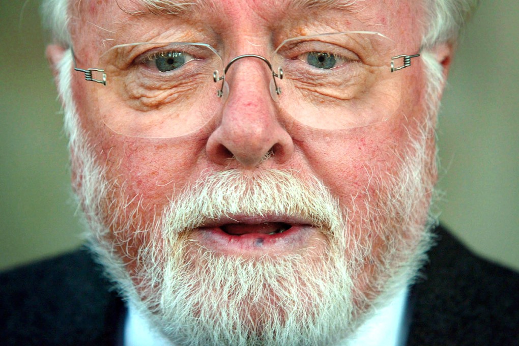 Richard Attenborough in 2002. He died on Sunday at 90 after six decades in Britain's film industry. Photo: Reuters