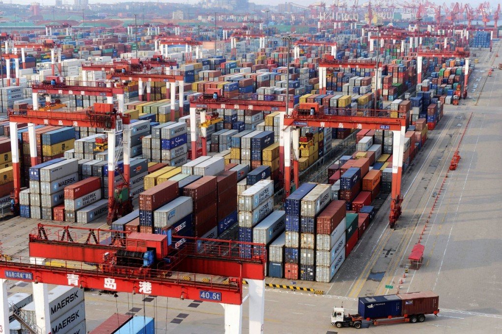 China International Marine Containers (CIMC), the world’s top container manufacturer, reported first-half net profit rose 87.5 per cent year on year to 1 billion yuan (HK$1.26 billion). Photo: AP