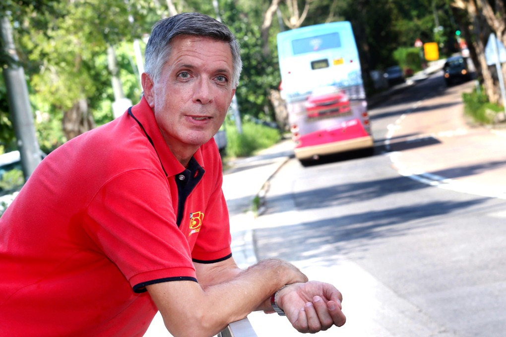 Dan Van Hoy knows the boy who was seriously injured after being hit on Lam Kam Road outside their village. There are only a few crossings, all without traffic lights. Photo: David Wong