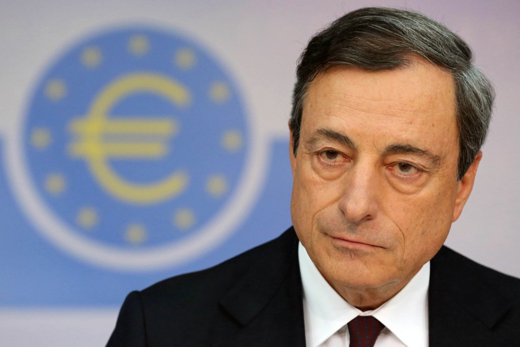 European Central Bank (ECB) president Mario Draghi is placing more of an emphasis on fiscal stimulus than austerity. Photo: Xinhua