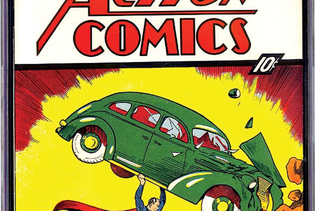 A near-flawless copy of Superman's comic-book debut which has sold for US$3.2 million. Photo: AP
