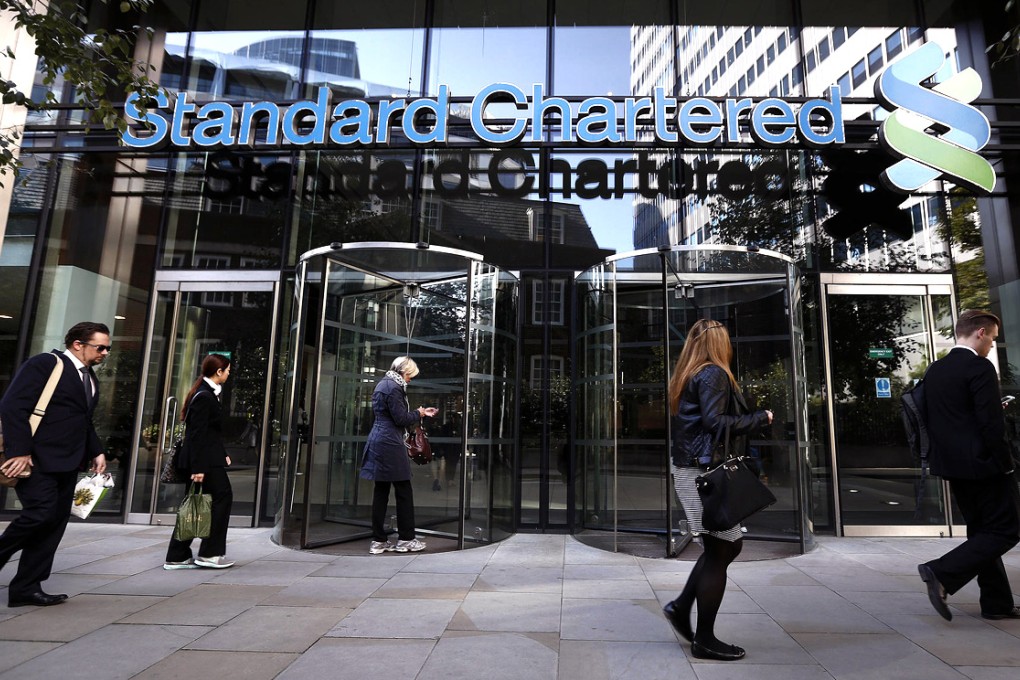 Standard Chartered was fined US$300 million after its New York branch failed to flag high-risk transactions. Photo: Bloomberg