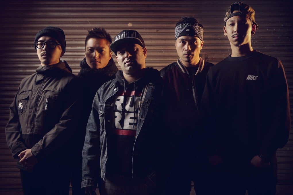 King Ly Chee members (left to right), Joe Wu, Brian Wong, Riz Farooqi, Ho Chan, and Ivan Wing.