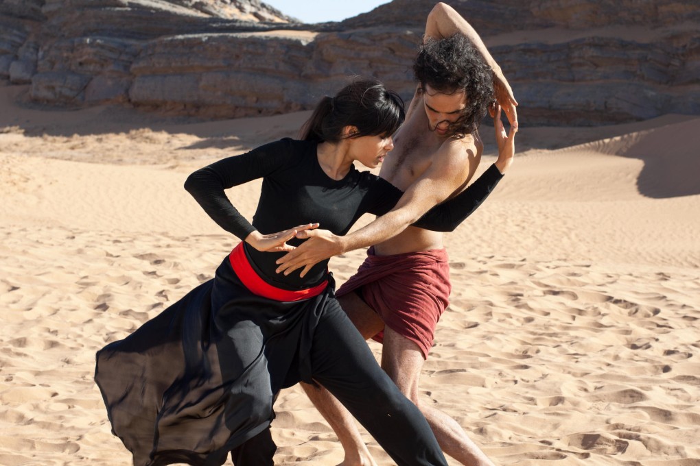 Risky moves: Freida Pinto (left) and Reece Ritchie.