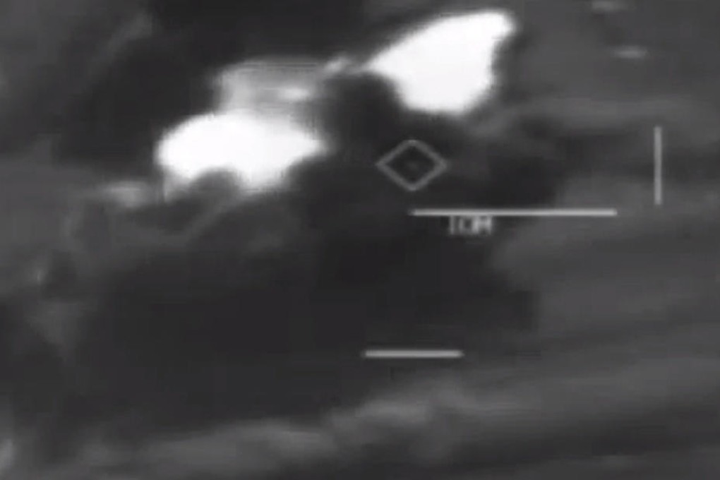 Footage of the US strike on August 16. Photo: SCMP