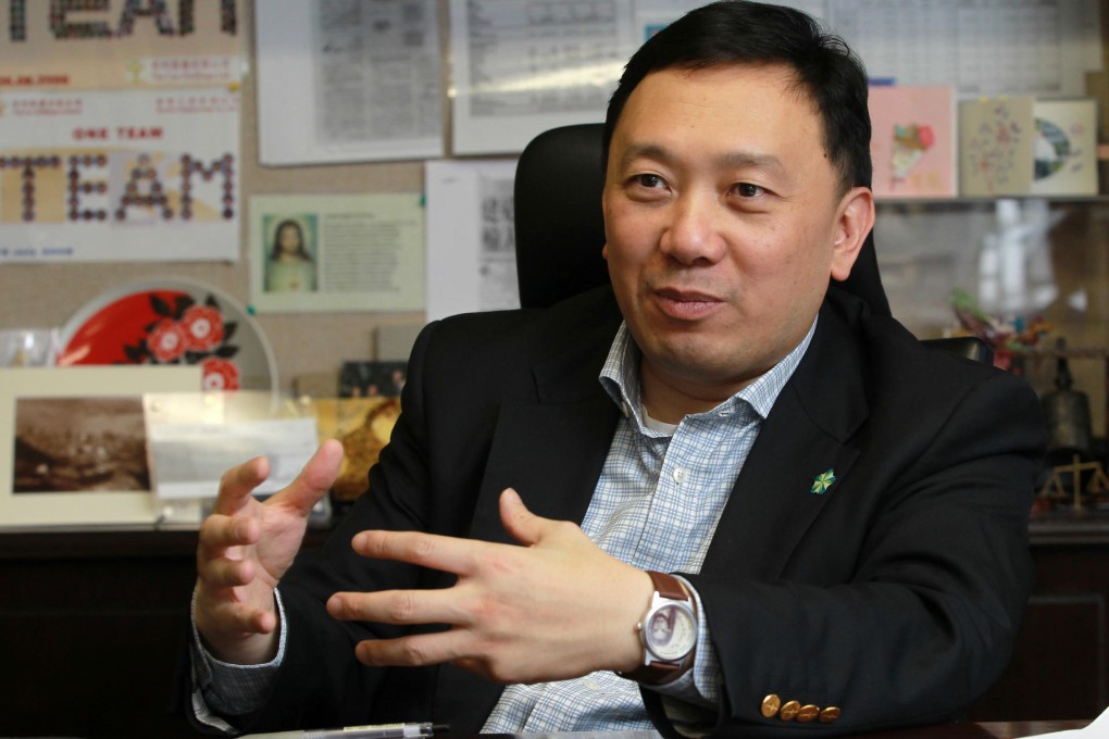 Conrad Wong wants to see the government provide more incentives to property developers to adopt green practices. Photo: Edward Wong