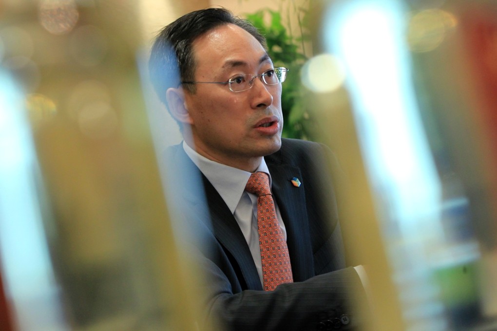 China Agri-Industries, headed by chairman Yu Xubo, recorded a net loss of HK$374 million in July, after losing HK$290 million in the first half. Photo: Edmond So