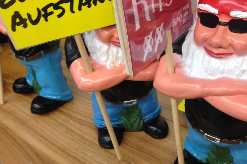 Austrian political party blames rivals as 400 gnomes vanish before election