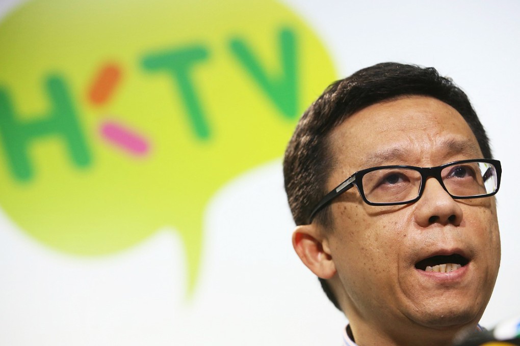 HKTV boss Ricky Wong Wai-kay asked for the judicial review of the decision to reject his company's bid for a free-to-air licence. Photo: Sam Tsang