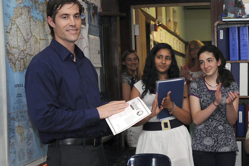 Courageous James Foley was an inspiration. Photo: AP