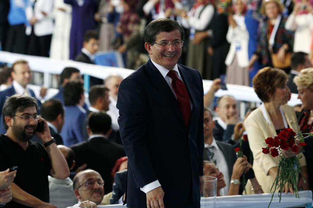 New PM Ahmet Davutoglu. Photo: Reuters