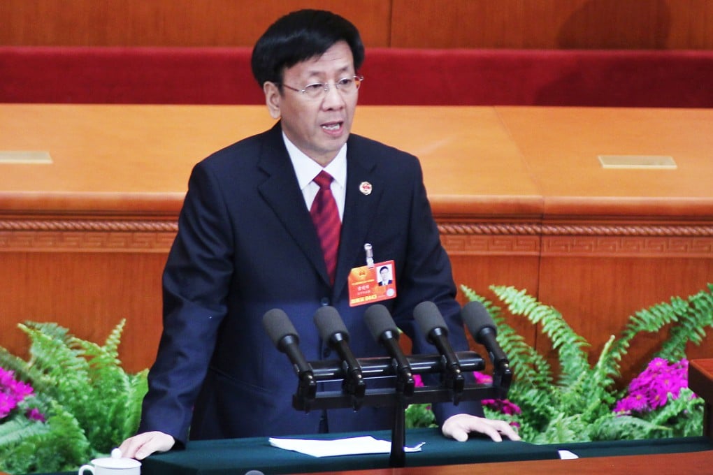 Cao Jianming, China's Procurator-General. Photo: Simon Song