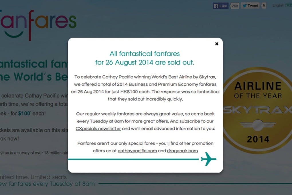 Customers queued online in vain. Photo: SCMP Picture