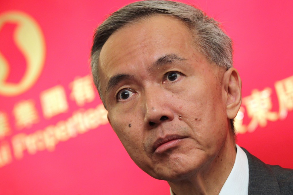 Sino Land chairman Robert Ng says with rising construction costs, there remain sensitivities in the property market.