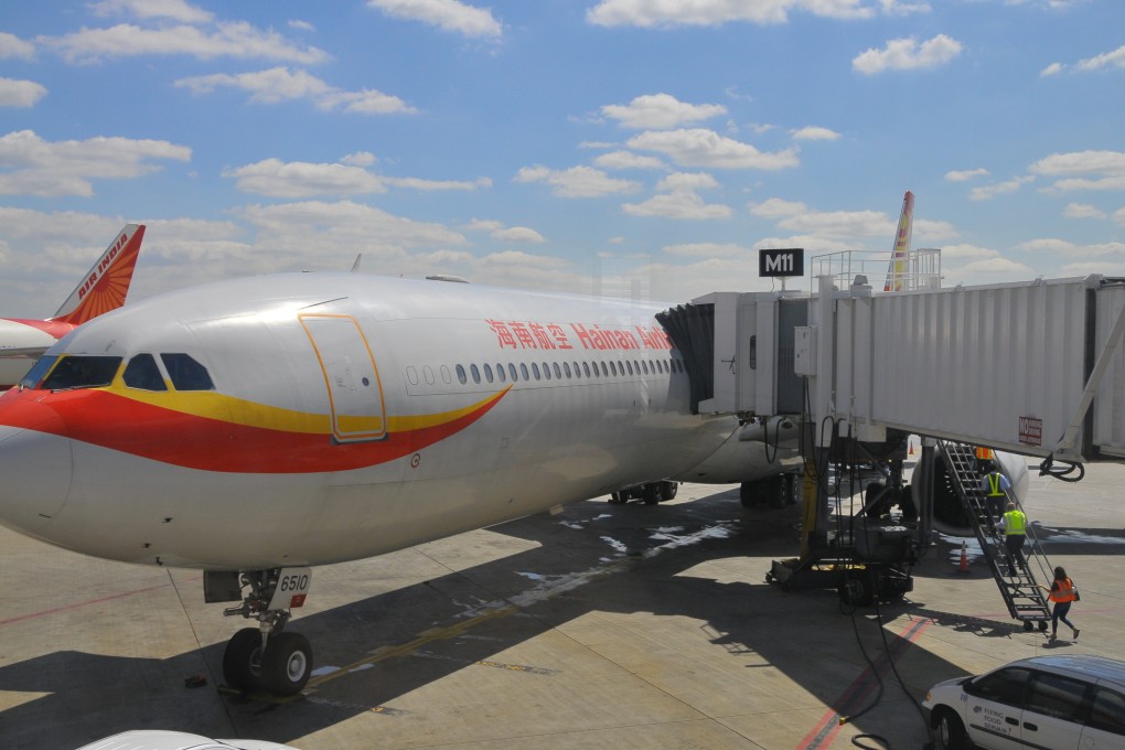 Hainan Airlines carried 16.92 million passengers in the first half of the year, 15.62 per cent more than in the same period last year. Photo: Xinhua