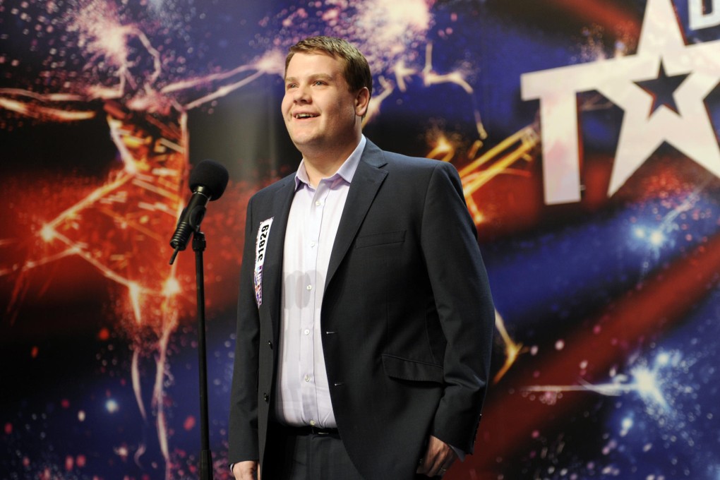 James Corden as talent-show winner Paul Potts inOne Chance.