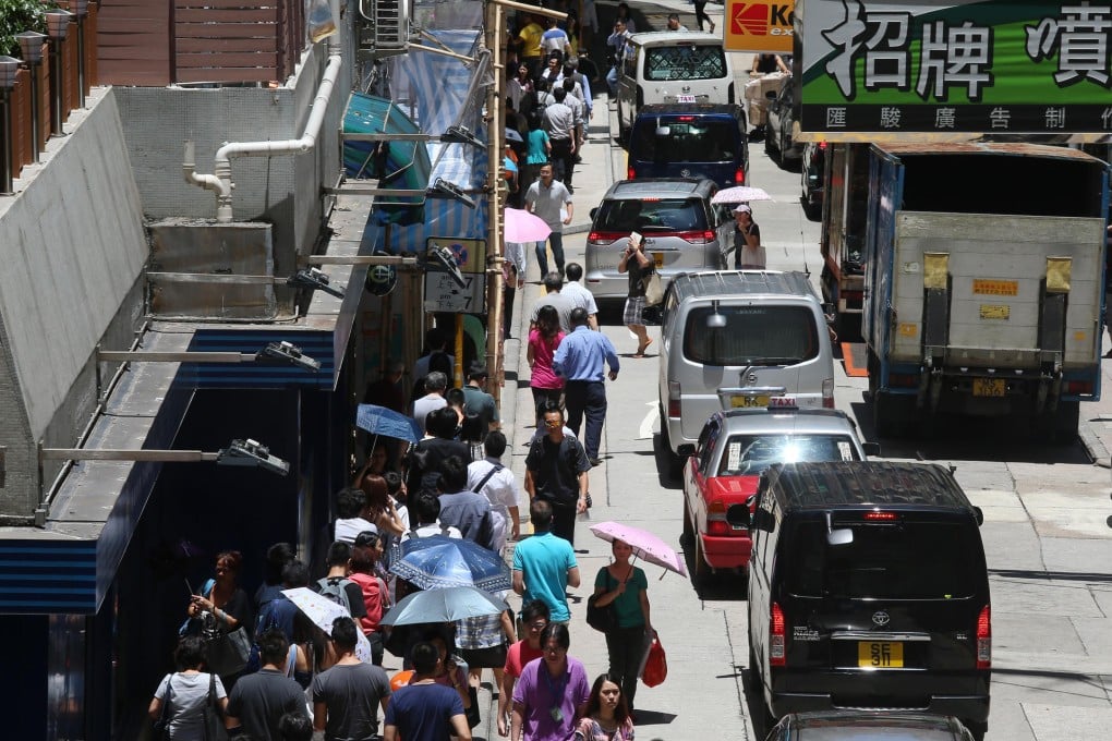 Hong Kong's unfriendly streets