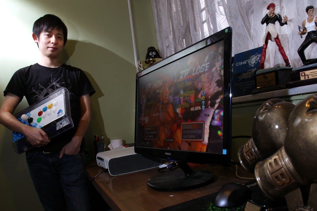 Jonny Cheng, a competitive Street Fighter gamer known as "Humanbomb", finished fifth in the 2012 Evolution Championship Series, the most prestigious fighting game tournament in the world. Photo: May Tse
