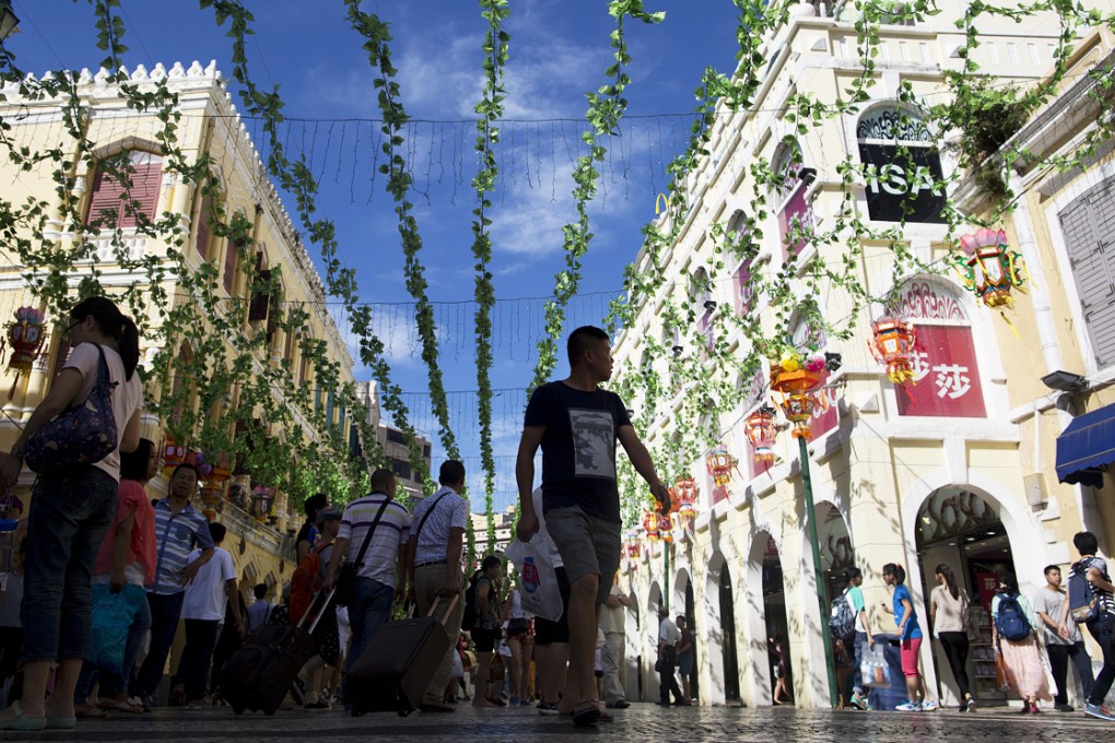 Shun Tak’s hospitality business benefited from a record-breaking visitor numbers for Macau in the first half, with operating profit rising 20 per cent. Photo: Bloomberg