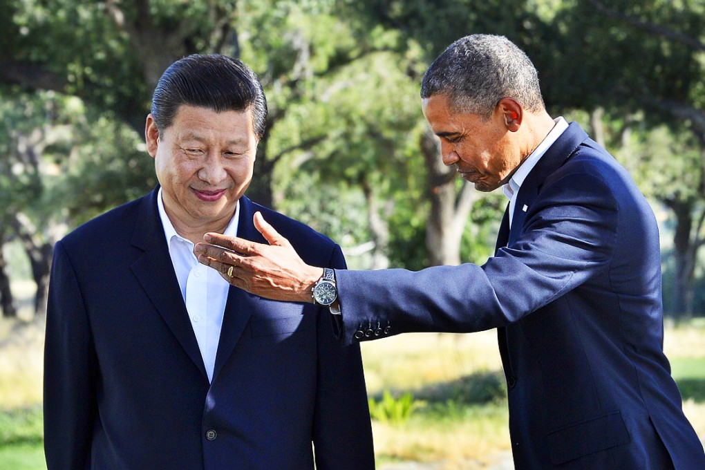 Barack Obama and Xi Jinping met at Sunnylands in California last year. Photo: AFP